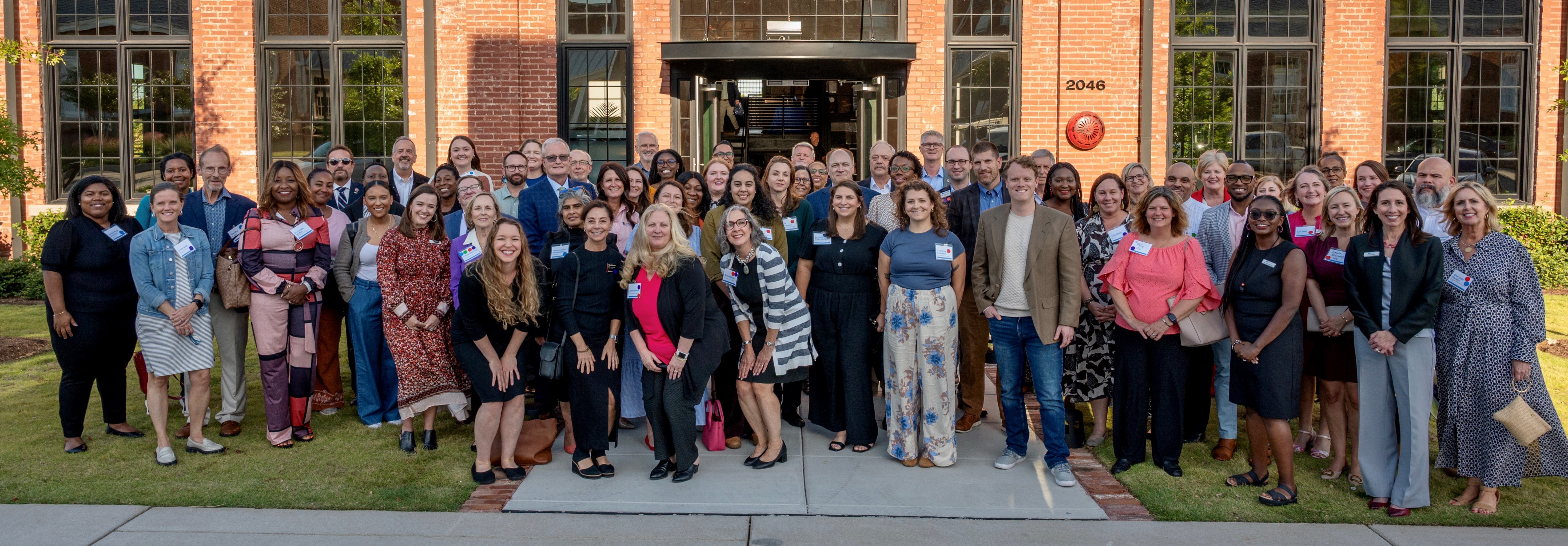 IFS Director and Research Associate Professor Dr. Cheri Shapiro and CYFR Project Coordinator Elizabeth Dixon group photo at BlueCross BlueShield of South Carolina Foundation's 2025 Regional Grantee Appreciation Event in Columbia, SC.